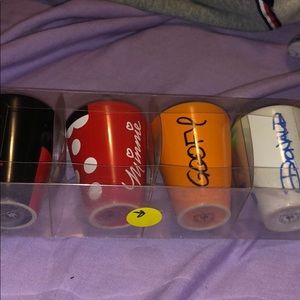 Disney vintage shot glasses